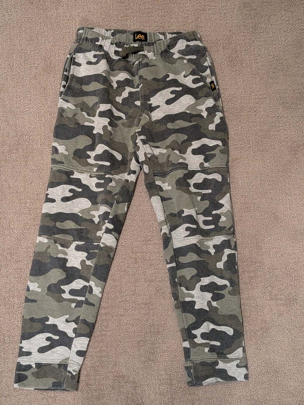 Lee Camouflage Fleece Jogger Pants